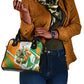 Personalized Ivory Coast Football Shoulder Handbag African Elephant Trophy