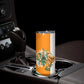 Personalized Ivory Coast Football Skinny Tumbler African Elephant Trophy