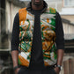 Personalized Ivory Coast Football Sleeveless Puffer Jacket African Elephant Trophy