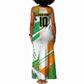Personalized Ivory Coast Football Tank Maxi Dress African Elephant Trophy