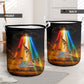 South Africa Safari UFO Laundry Basket African Wildlife Sci-Fi Galaxy Space And Mandela