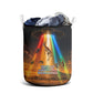 South Africa Safari UFO Laundry Basket African Wildlife Sci-Fi Galaxy Space And Mandela