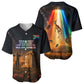 South Africa Safari UFO Baseball Jersey African Wildlife Sci-Fi Galaxy Space And Mandela