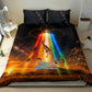 South Africa Safari UFO Bedding Set African Wildlife Sci-Fi Galaxy Space And Mandela