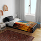 South Africa Safari UFO Bedding Set African Wildlife Sci-Fi Galaxy Space And Mandela
