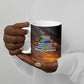 South Africa Safari UFO Ceramic Mug African Wildlife Sci-Fi Galaxy Space And Mandela