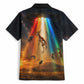 South Africa Safari UFO Hawaiian Shirt African Wildlife Sci-Fi Galaxy Space And Mandela