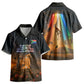 South Africa Safari UFO Kid Hawaiian Shirt African Wildlife Sci-Fi Galaxy Space And Mandela