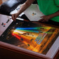 South Africa Safari UFO Puzzle African Wildlife Sci-Fi Galaxy Space And Mandela