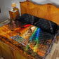 South Africa Safari UFO Quilt Bed Set African Wildlife Sci-Fi Galaxy Space And Mandela