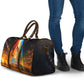 South Africa Safari UFO Travel Bag African Wildlife Sci-Fi Galaxy Space And Mandela