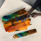 South Africa Safari UFO Umbrella African Wildlife Sci-Fi Galaxy Space And Mandela
