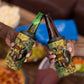 Black History Portrait Collage 4 in 1 Can Cooler Tumbler Africa Empowering They Not Like Us Quote in Grunge Paint - African Pride