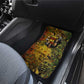 Black History Portrait Collage Car Mats Africa Empowering They Not Like Us Quote in Grunge Paint - African Pride