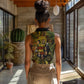 Black History Portrait Collage Women Sleeveless Polo Shirt Africa Empowering They Not Like Us Quote in Grunge Paint - African Pride