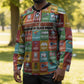 Everyday Genius Powered by Black Minds Hockey Jersey with Colorful Invention Icons Pattern - African Pride