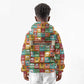 Everyday Genius Powered by Black Minds Kid Hoodie with Colorful Invention Icons Pattern - African Pride