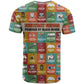 Everyday Genius Powered by Black Minds T shirt with Colorful Invention Icons Pattern - African Pride