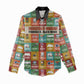 Everyday Genius Powered by Black Minds Women Casual Shirt with Colorful Invention Icons Pattern - African Pride