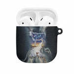 Hesat Celestial Cow Egyptian AirPods Case with Mythic Sky Motif in Cosmic Theme