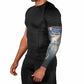 Hesat Celestial Cow Egyptian Arm Sleeves with Mythic Sky Motif in Cosmic Theme