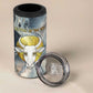 Hesat Celestial Cow Egyptian 4 in 1 Can Cooler Tumbler with Mythic Sky Motif in Cosmic Theme