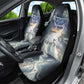 Hesat Celestial Cow Egyptian Car Seat Cover with Mythic Sky Motif in Cosmic Theme