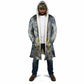 Hesat Celestial Cow Egyptian Cloak with Mythic Sky Motif in Cosmic Theme