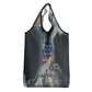 Hesat Celestial Cow Egyptian Grocery Bag with Mythic Sky Motif in Cosmic Theme