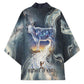 Hesat Celestial Cow Egyptian Kimono with Mythic Sky Motif in Cosmic Theme