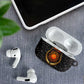 Hesat Solar Horn Symbol AirPods Case Egyptian Cosmic Cow in Starry Milky Way