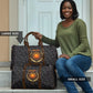 Hesat Solar Horn Symbol Travel Bag Egyptian Cosmic Cow in Starry Milky Way