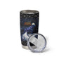 Hesat Solar Horn Symbol Tumbler Cup Egyptian Cosmic Cow in Starry Milky Way