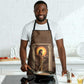 Imenet Sunlit Temple Columns Apron with Ancient Egyptian Offering Scene