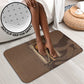 Imenet Sunlit Temple Columns Bathroom Set with Ancient Egyptian Offering Scene