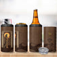 Imenet Sunlit Temple Columns 4 in 1 Can Cooler Tumbler with Ancient Egyptian Offering Scene