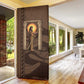 Imenet Sunlit Temple Columns Door Cover with Ancient Egyptian Offering Scene