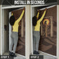Imenet Sunlit Temple Columns Door Cover with Ancient Egyptian Offering Scene