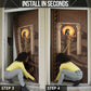 Imenet Sunlit Temple Columns Door Cover with Ancient Egyptian Offering Scene