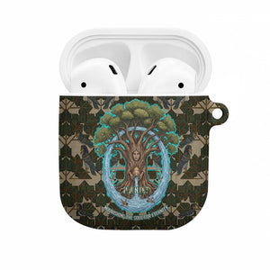 Imentet Egyptian AirPods Case with Eye of Horus and Eternal Tree in Afterlife