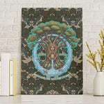 Imentet Egyptian Canvas Wall Art with Eye of Horus and Eternal Tree in Afterlife