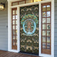 Imentet Egyptian Door Cover with Eye of Horus and Eternal Tree in Afterlife