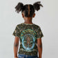 Imentet Egyptian Kid T shirt with Eye of Horus and Eternal Tree in Afterlife