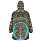 Imentet Egyptian Kid Wearable Blanket Hoodie with Eye of Horus and Eternal Tree in Afterlife