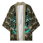 Imentet Egyptian Kimono with Eye of Horus and Eternal Tree in Afterlife
