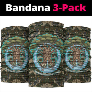 Imentet Egyptian Neck Gaiter with Eye of Horus and Eternal Tree in Afterlife