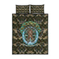 Imentet Egyptian Quilt Bed Set with Eye of Horus and Eternal Tree in Afterlife