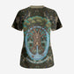 Imentet Egyptian Scrub Top with Eye of Horus and Eternal Tree in Afterlife