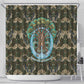 Imentet Egyptian Shower Curtain with Eye of Horus and Eternal Tree in Afterlife