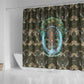 Imentet Egyptian Shower Curtain with Eye of Horus and Eternal Tree in Afterlife